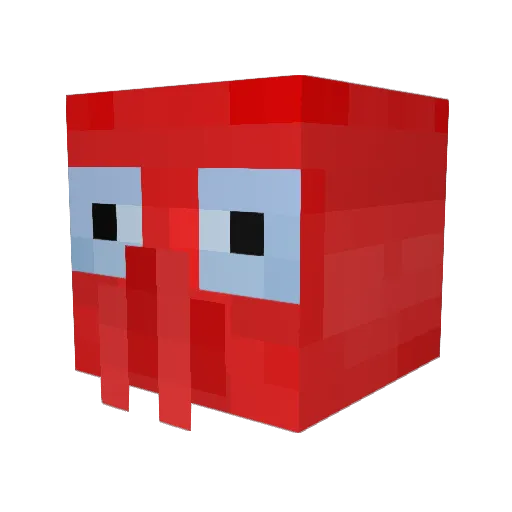 Dacasta21 Minecraft avatar head, 3D render
