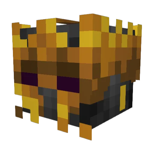 DachdeckeCarl Minecraft avatar head, 3D render