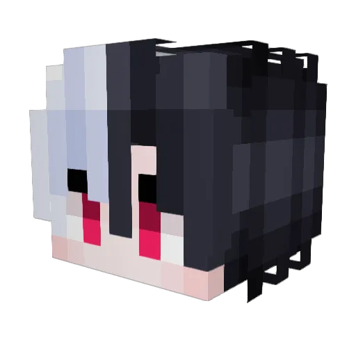 Dack_AnYe Minecraft avatar head, 3D render