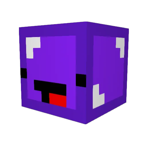 Dad0MAx Minecraft avatar head, 3D render