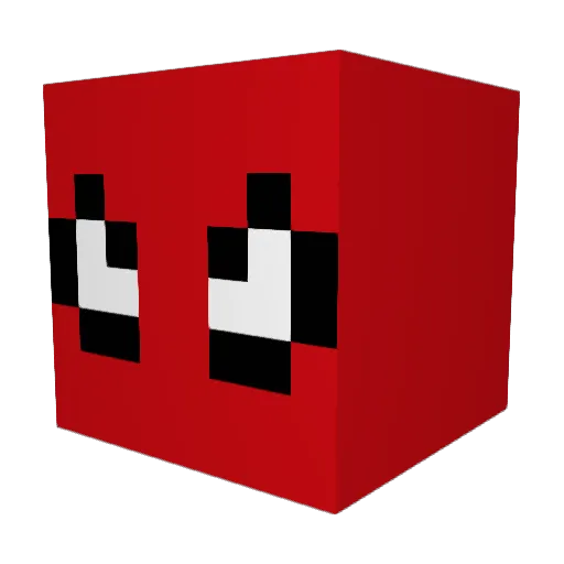 DadParkwest Minecraft avatar head, 3D render