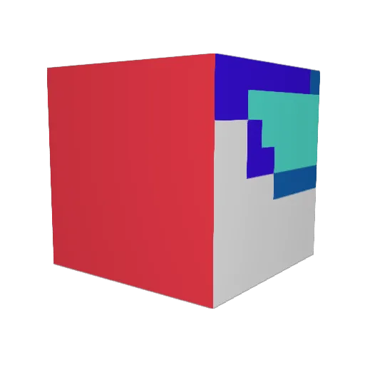 DadPlayzMinecraf Minecraft avatar head, 3D render