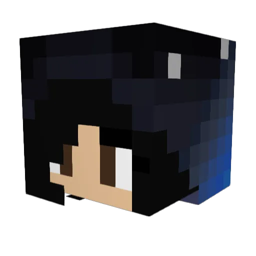 Dad_Vastra Minecraft avatar head, 3D render