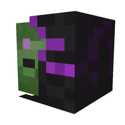 Daddy2Hot Minecraft avatar head, 3D render