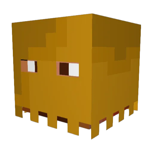 DaddyBones_ Minecraft avatar head, 3D render