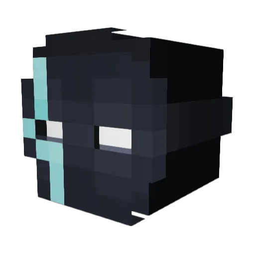 DaddyDannyDeVito Minecraft avatar head, 3D render