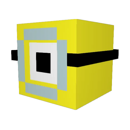 DaddyDave1010 Minecraft avatar head, 3D render