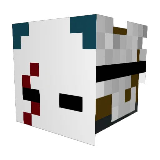 DaddyDilligaf Minecraft avatar head, 3D render