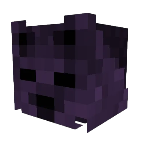 DaddyDrako Minecraft avatar head, 3D render