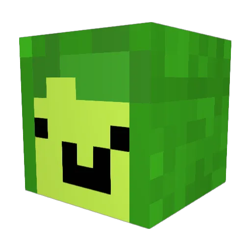 DaddyGervin Minecraft avatar head, 3D render