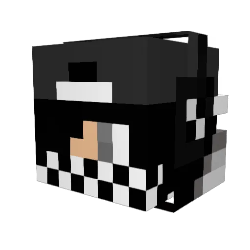 DaddyJTrizzy Minecraft avatar head, 3D render