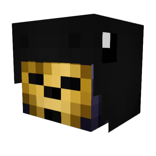 DaddyOsitoo Minecraft avatar head, 3D render