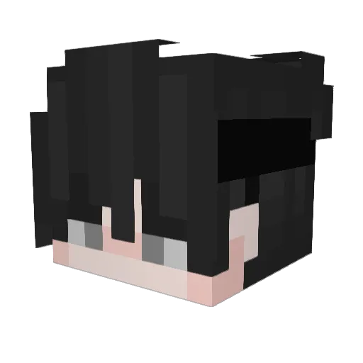 DaddyRovx Minecraft avatar head, 3D render