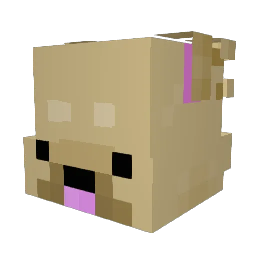 DaddySlayer69x Minecraft avatar head, 3D render