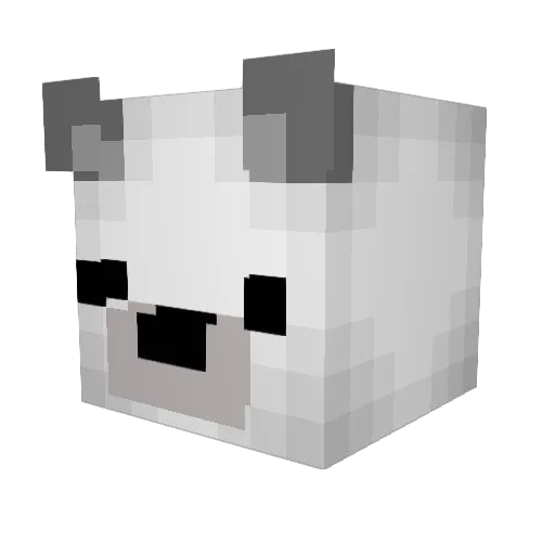 DaddySuh Minecraft avatar head, 3D render