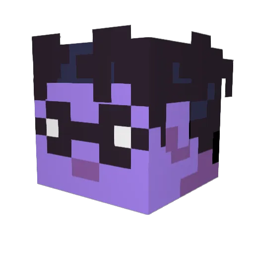 DaddyT_58 Minecraft avatar head, 3D render