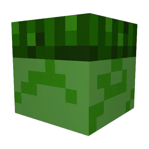 DaddyTris Minecraft avatar head, 3D render