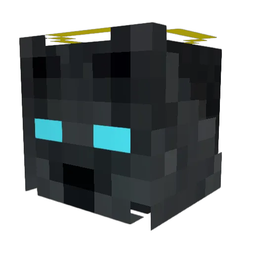 DaddyVelosty_ Minecraft avatar head, 3D render