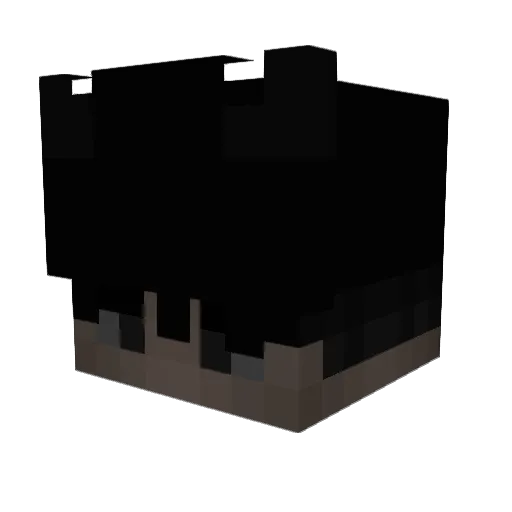 DaddyWeedI Minecraft avatar head, 3D render