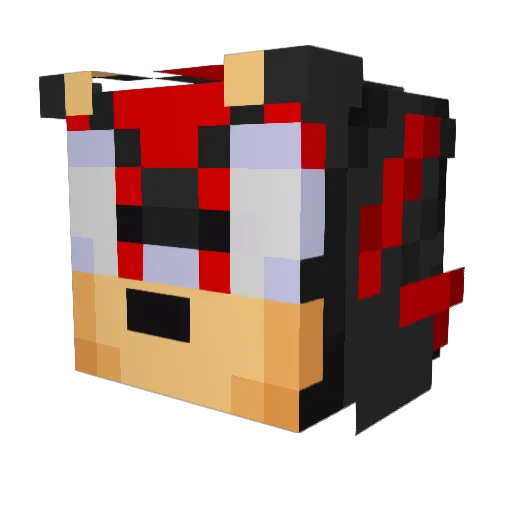 Daddy_Christ Minecraft avatar head, 3D render