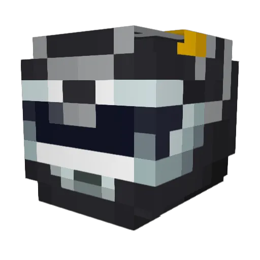 Daddy_Dim Minecraft avatar head, 3D render