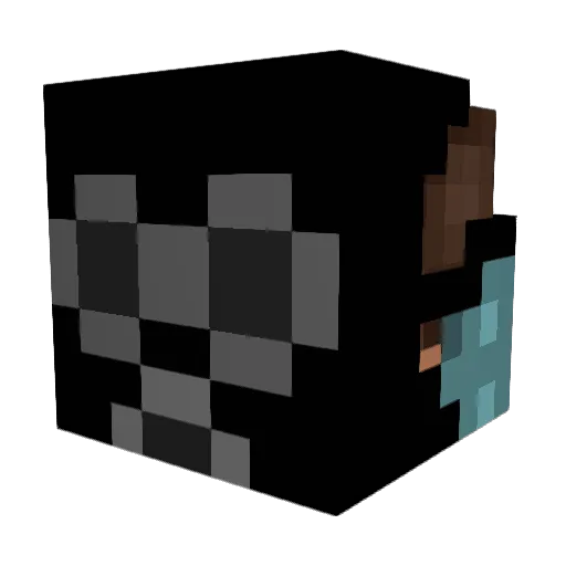 Daddy_G Minecraft avatar head, 3D render
