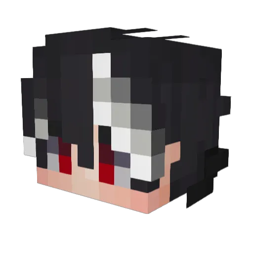 Daddy_Jaash Minecraft avatar head, 3D render