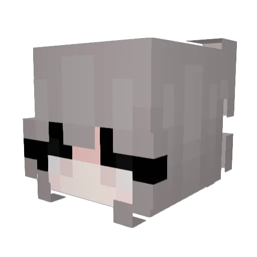 Daddy_Jr Minecraft avatar head, 3D render
