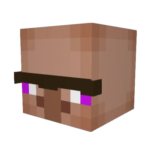 Daddy_Junn Minecraft avatar head, 3D render