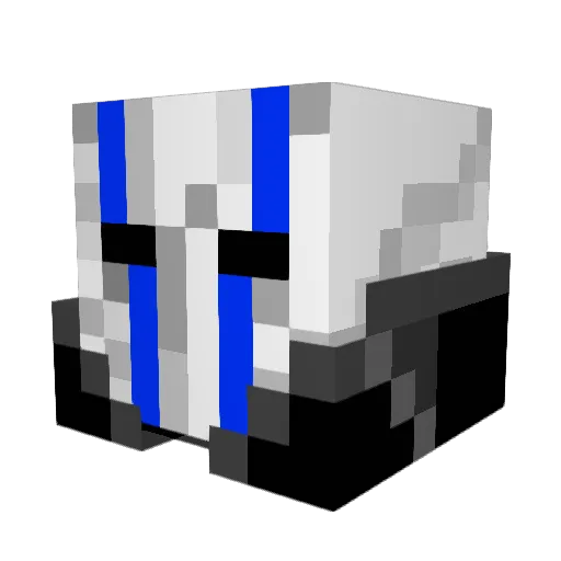 Daddy_Markov Minecraft avatar head, 3D render