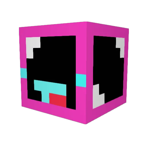 Daddy_is_Cheatin Minecraft avatar head, 3D render