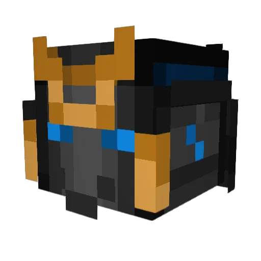 DaddysBelt Minecraft avatar head, 3D render