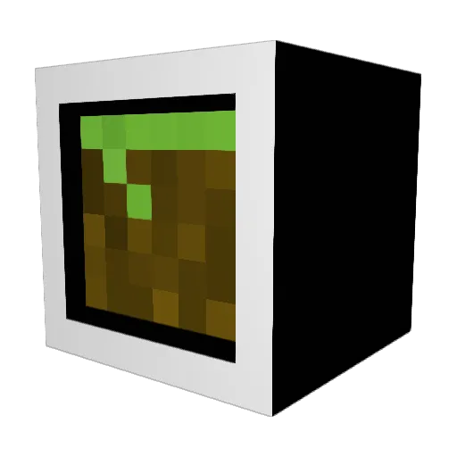 DaddysRich Minecraft avatar head, 3D render