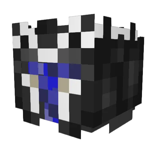 Dadmarbo Minecraft avatar head, 3D render