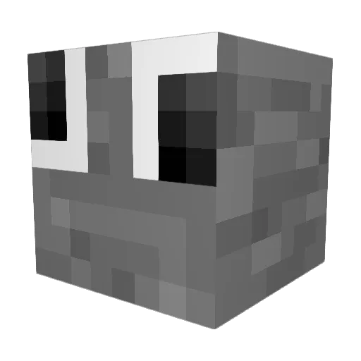 Dado_93 Minecraft avatar head, 3D render