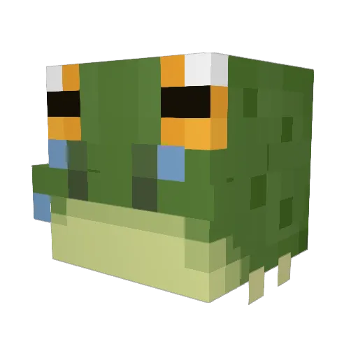 Dadoood Minecraft avatar head, 3D render