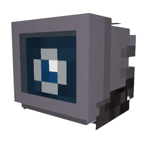 DadowTech Minecraft avatar head, 3D render
