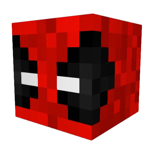 Dadpool_Og Minecraft avatar head, 3D render