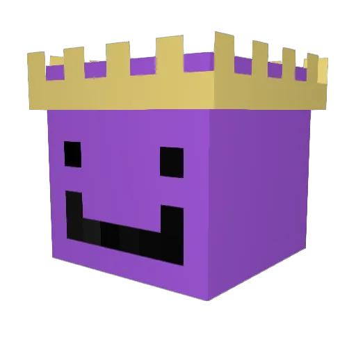 Dads2ndMistake Minecraft avatar head, 3D render