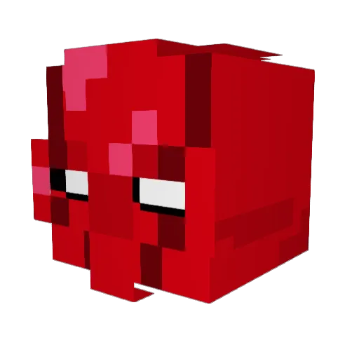 DadyMarz Minecraft avatar head, 3D render
