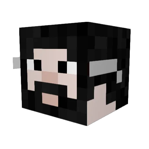 DadyTsoulfas Minecraft avatar head, 3D render