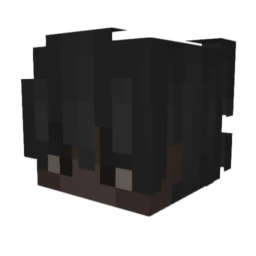 DaeDr3amz Minecraft avatar head, 3D render