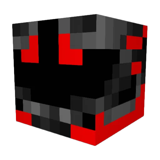 DaeKoss Minecraft avatar head, 3D render