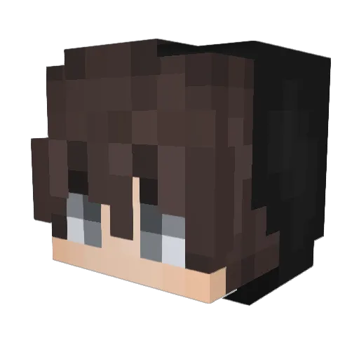 DaedalEagle472 Minecraft avatar head, 3D render