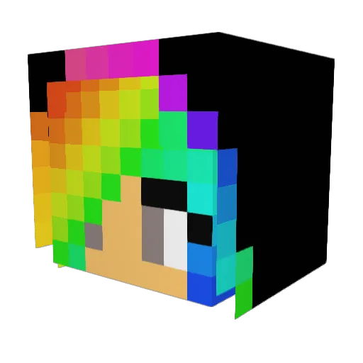 DaedalusZX Minecraft avatar head, 3D render