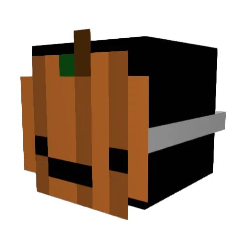 Daemhan Minecraft avatar head, 3D render