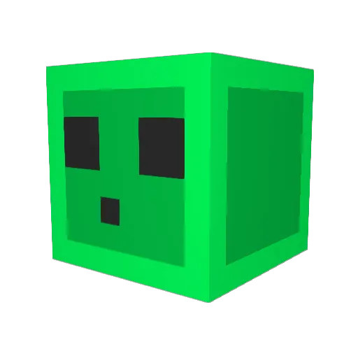 DaemonDaemon Minecraft avatar head, 3D render