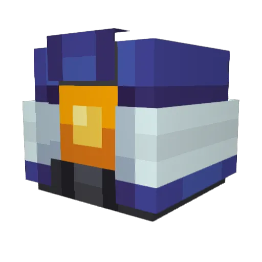 Daemon_2100 Minecraft avatar head, 3D render