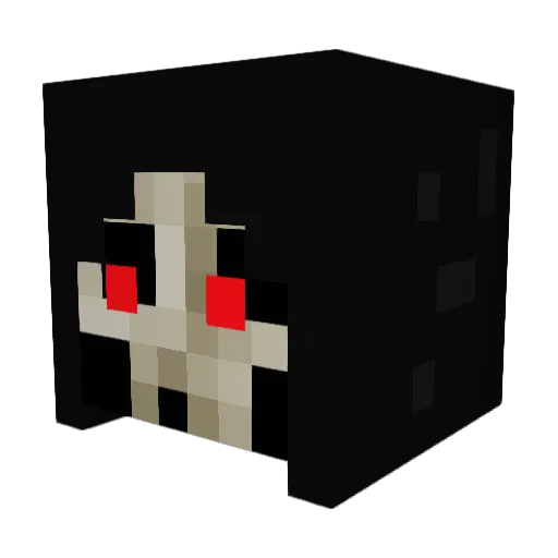 Daemon_Knight Minecraft avatar head, 3D render