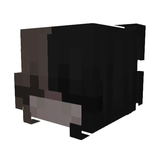 Daenerys007 Minecraft avatar head, 3D render